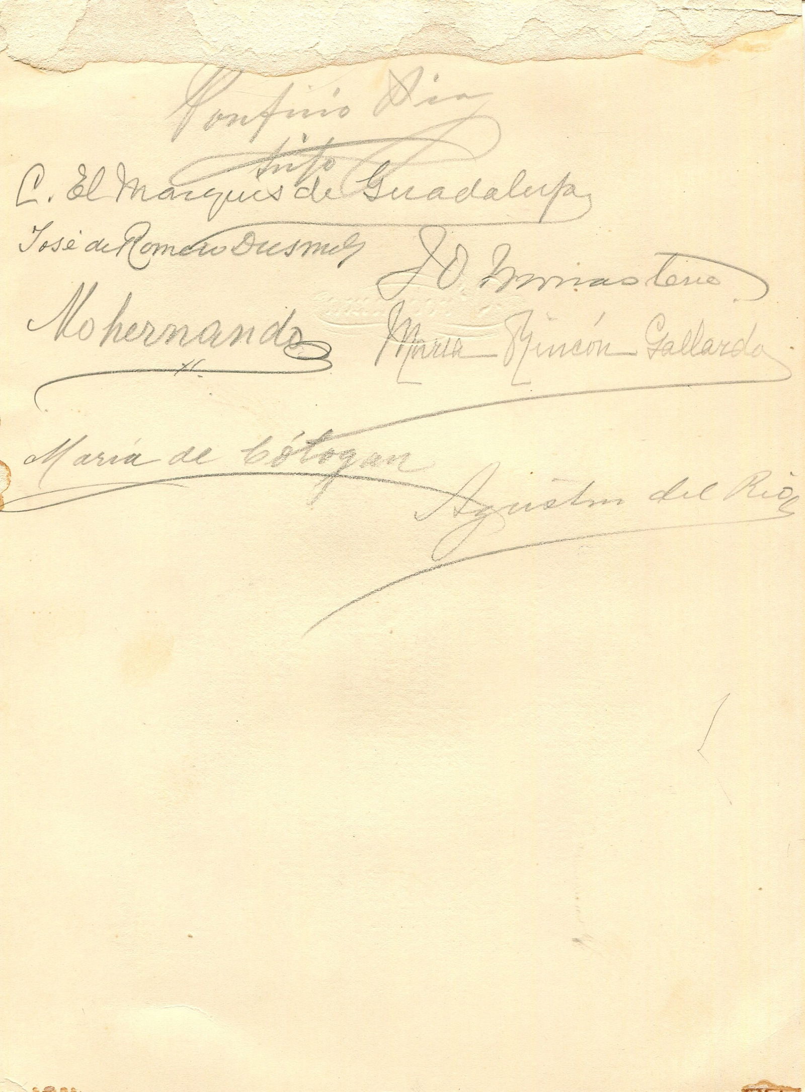 DIAZ PORFIRIO: (1830-1915) (1 of 2)