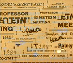 [EINSTEIN ALBERT] (1879-1955)