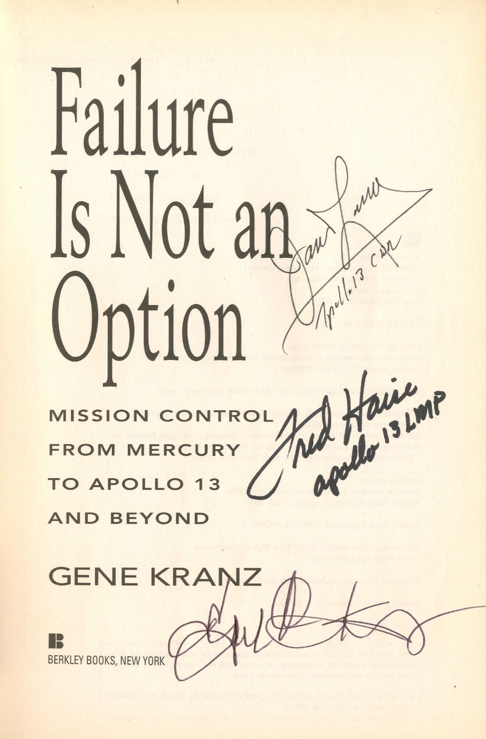 APOLLO XIII: (1 of 2)