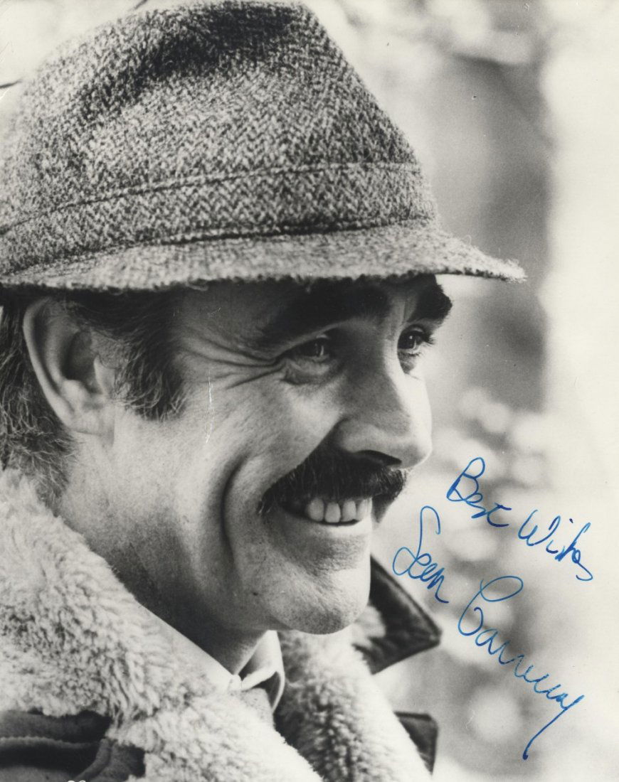 CONNERY SEAN: (1930- ) Scottish Actor, famous for h: CONNERY SEAN: (1930- ) Scottish Actor, famous for his portrayal of James Bond. Signed 8 x 10 photograph, a close-up portrait of Connery. Signed 'Best wishes Sean Connery', in bold blue fountain pen in