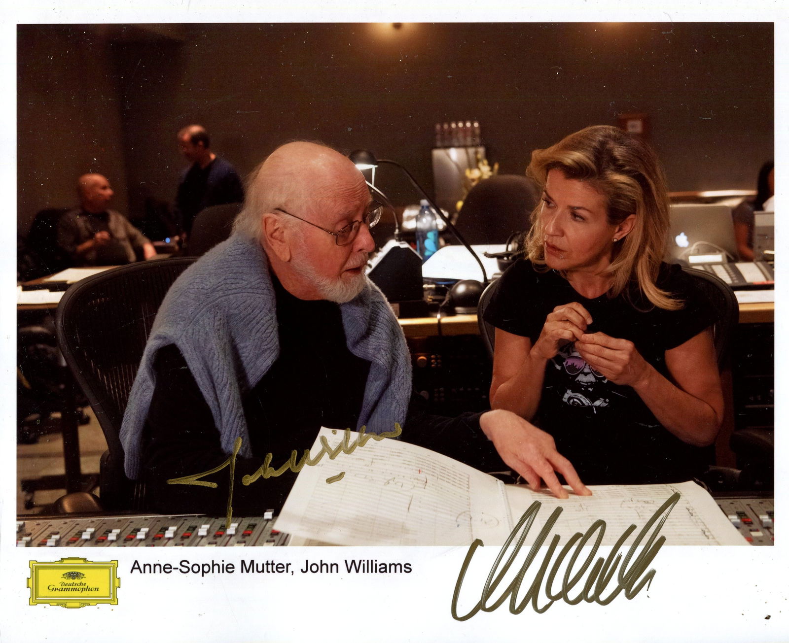 WILLIAMS JOHN & MUTTER SOPHIE:: WILLIAMS JOHN & MUTTER ANNE-SOPHIE: John Williams (1932- ) American Composer and Conductor. Academy Award winner, being the second most-nominated individual after Walt Disney. His works include St