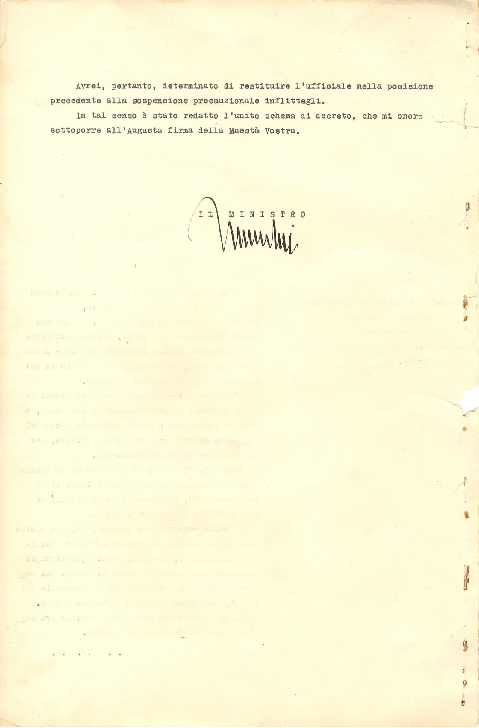 MUSSOLINI BENITO: (1883-1945) (1 of 2)