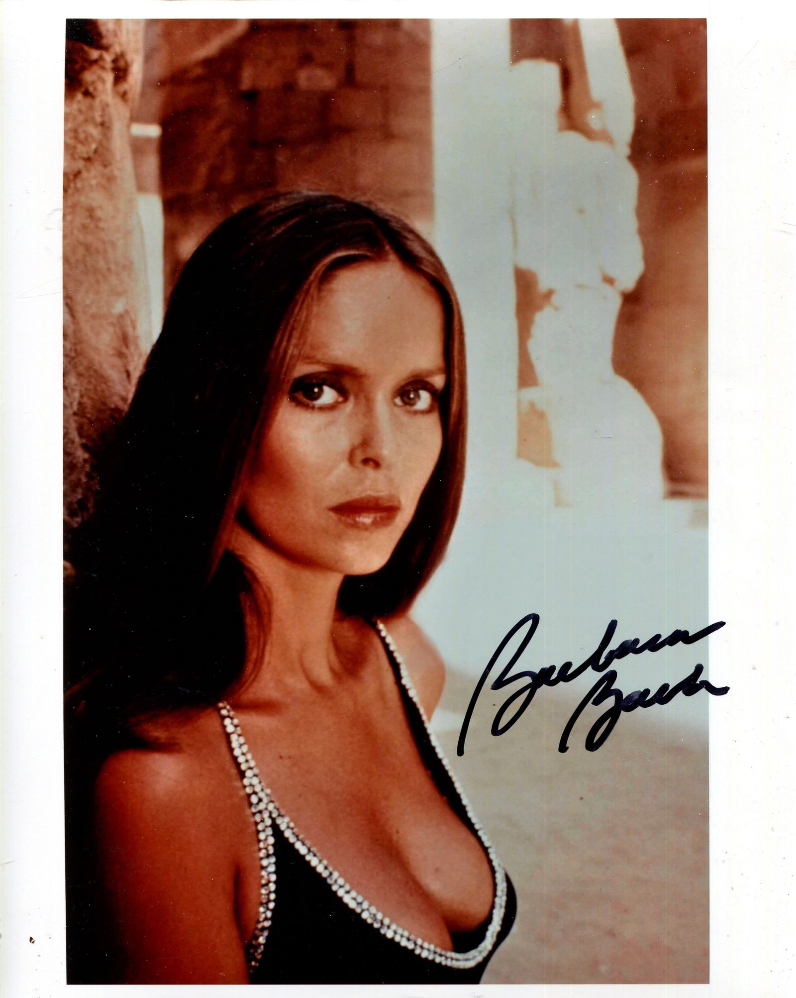 BOND GIRLS: (x5): BOND GIRLS: Small selection of signed colour 8 x 10 photographs by various actresses, each of whom have portrayed Bond Girls in different James Bond films, comprising Britt Ekland (Mary Goodnight in T
