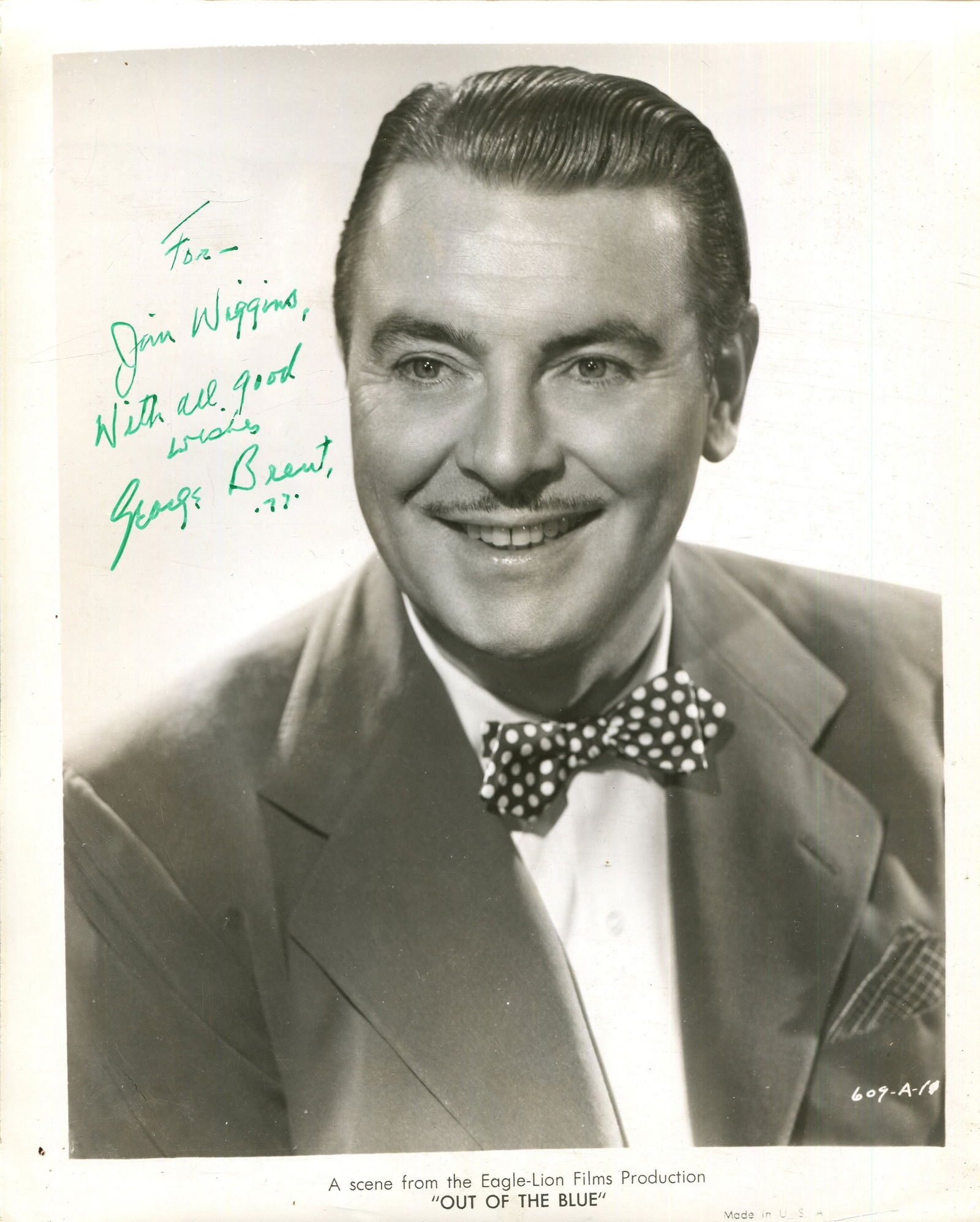 ACTORS: (x12): ACTORS: Selection of vintage signed 8 x 10 photographs and very slightly smaller (1) by various Hollywood film actors comprising Walter Abel, Ricardo Cortez, Edward Everett Horton, Tom Drake, Jackie C