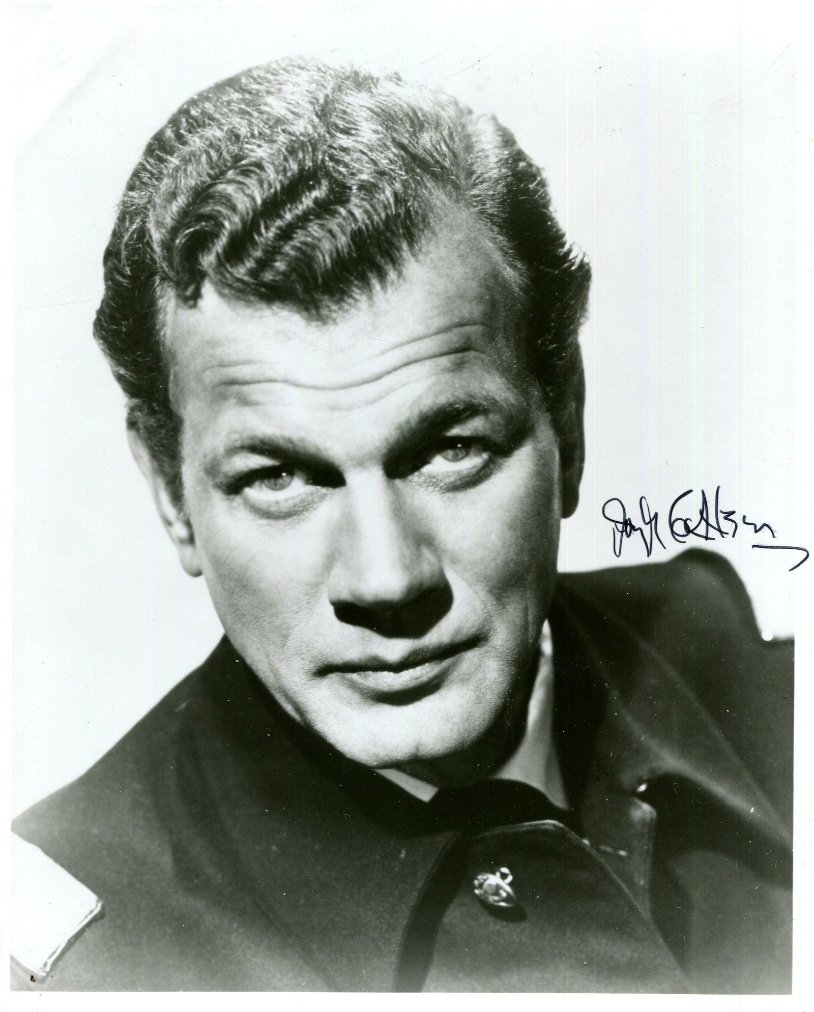 ACTORS: (x14): ACTORS: Selection of signed 8 x 10 photographs and very slightly smaller (2) by various film and television actors including Joseph Cotten, Frank Langella (in costume as Count Dracula from Dracula, 19