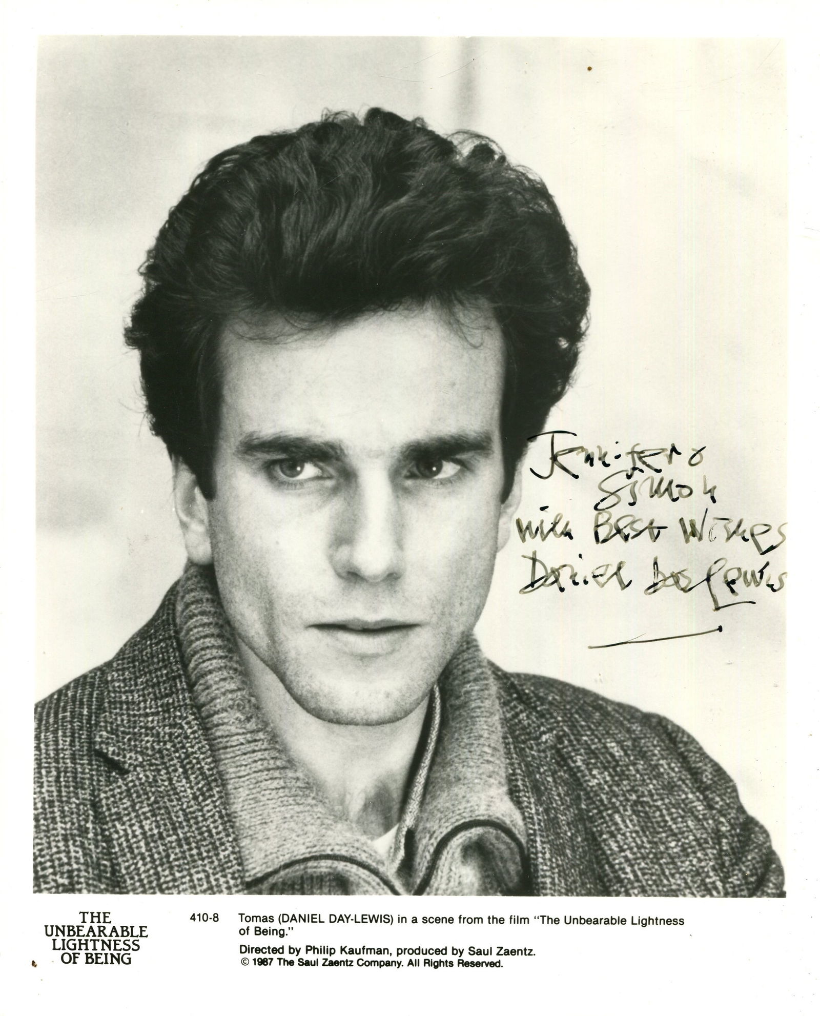 DAY-LEWIS DANIEL: (1957- ) (1 of 1)