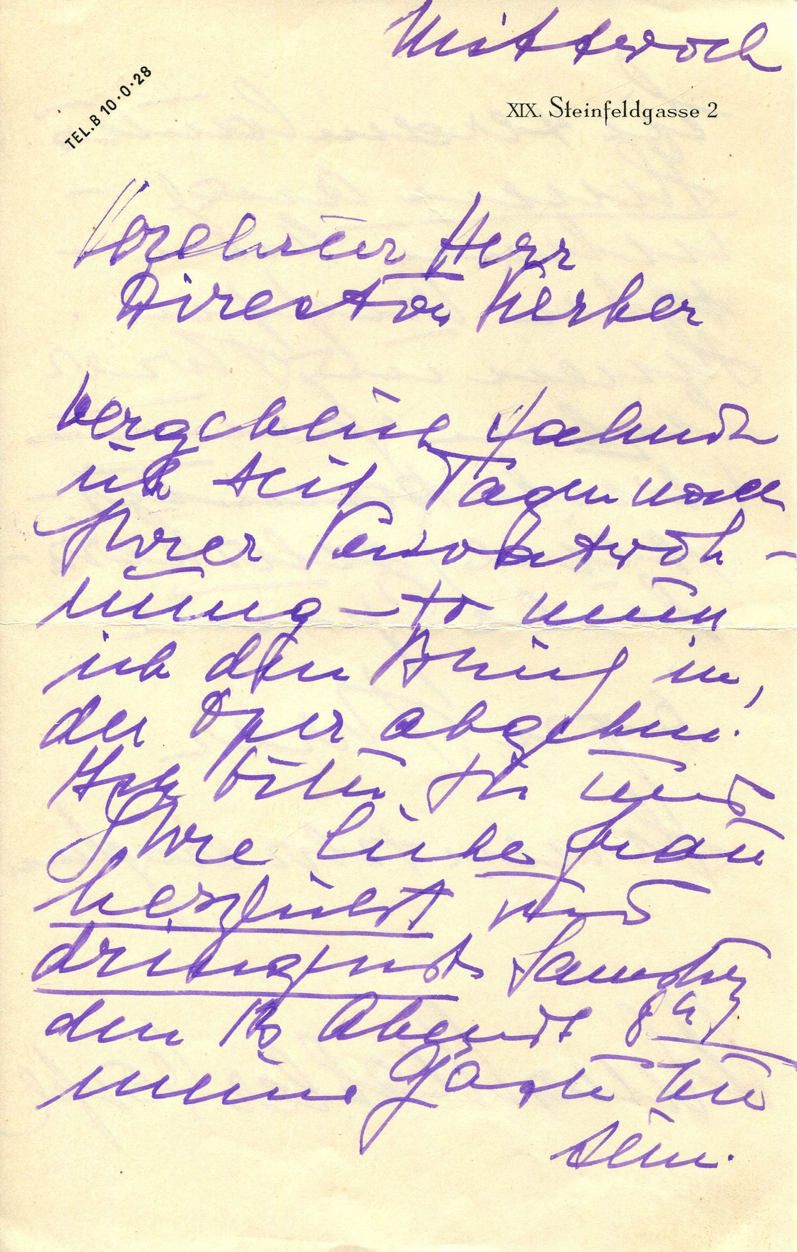 MAHLER ALMA: (1879-1964) (1 of 2)