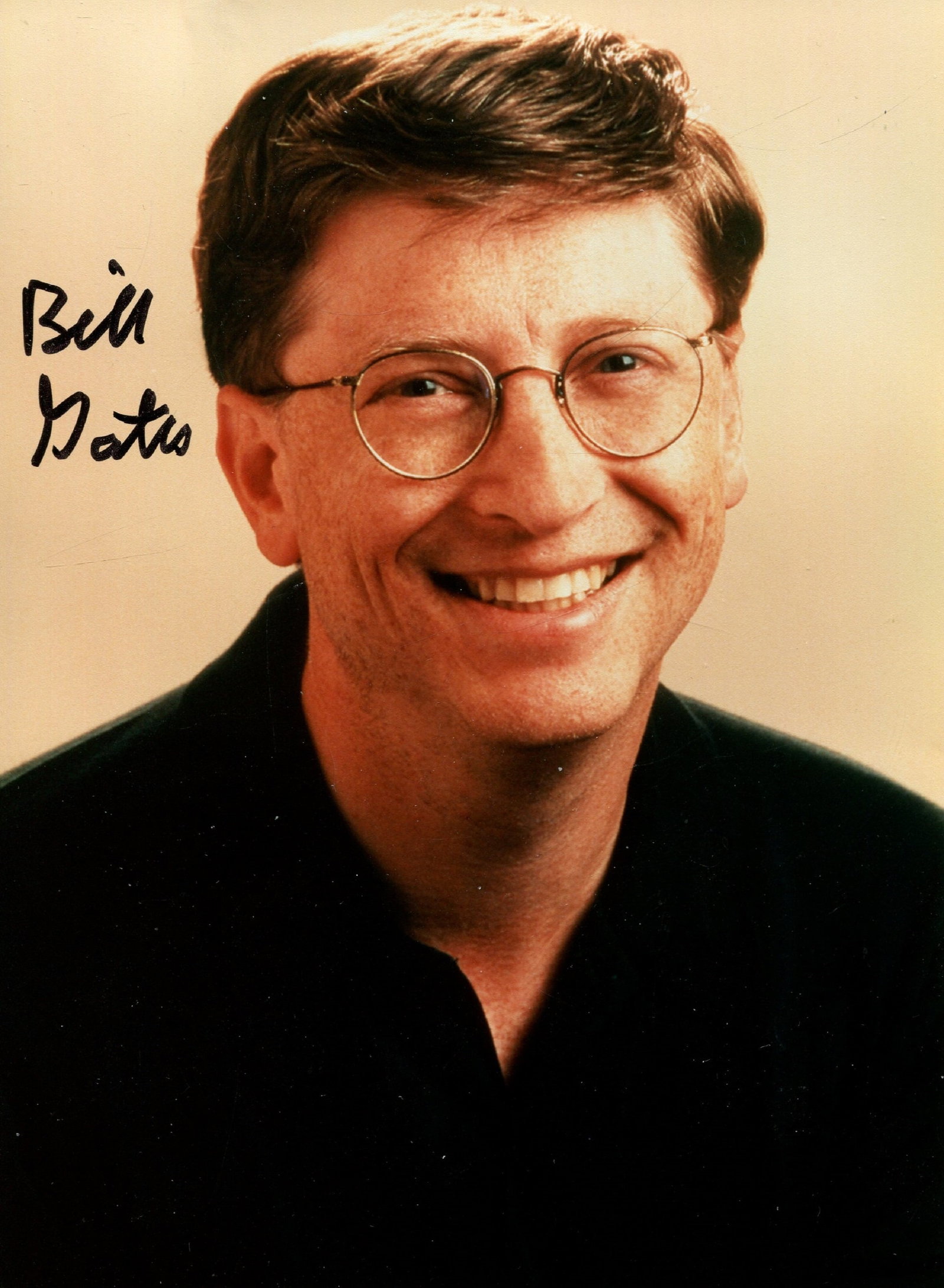 GATES BILL: (1955- ): GATES BILL: (1955- ) American businessman and philanthropist, a pioneer of the microcomputer revolution of the 1970s and 1980s, and a co-founder of the software company Microsoft in 1975. Signed