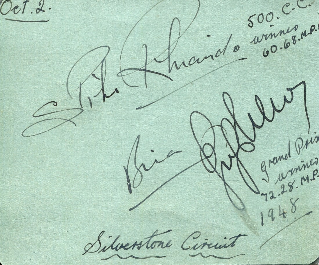 MOTOR RACING: (x4) - 2