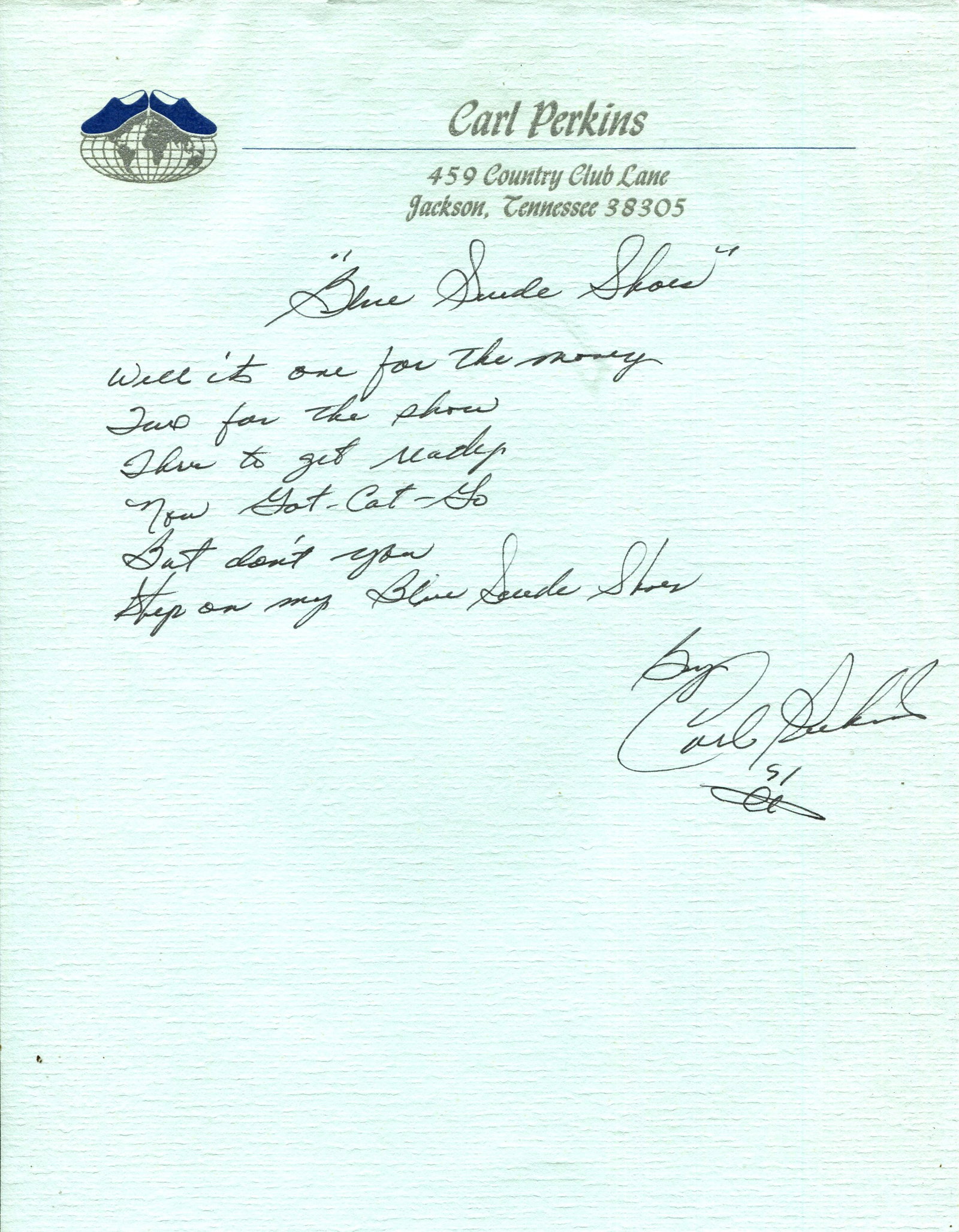 PERKINS CARL: (1932-1998) (1 of 1)