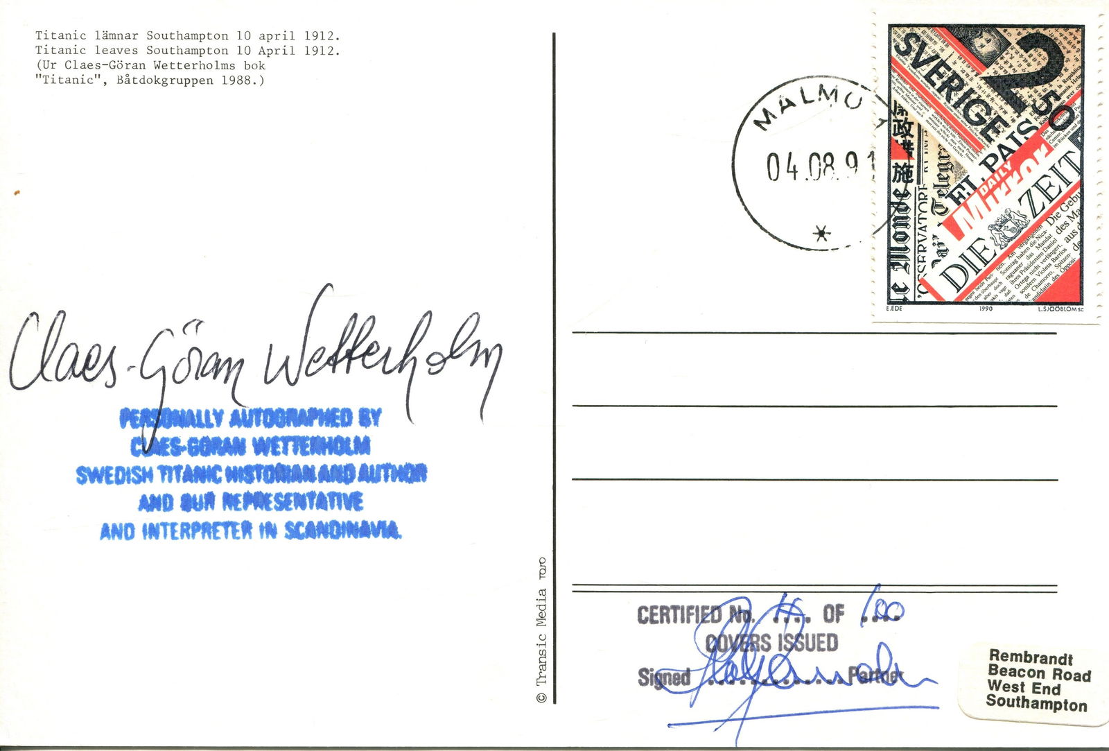 [RMS TITANIC]: (x7) - 3