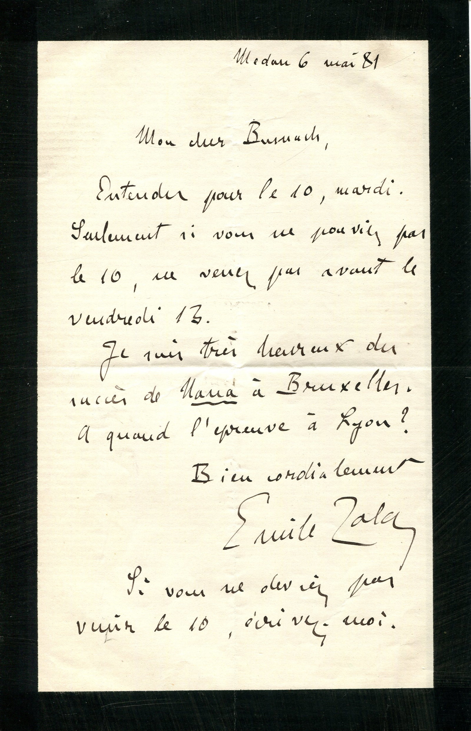 ZOLA EMILE: (1840-1902) (1 of 1)