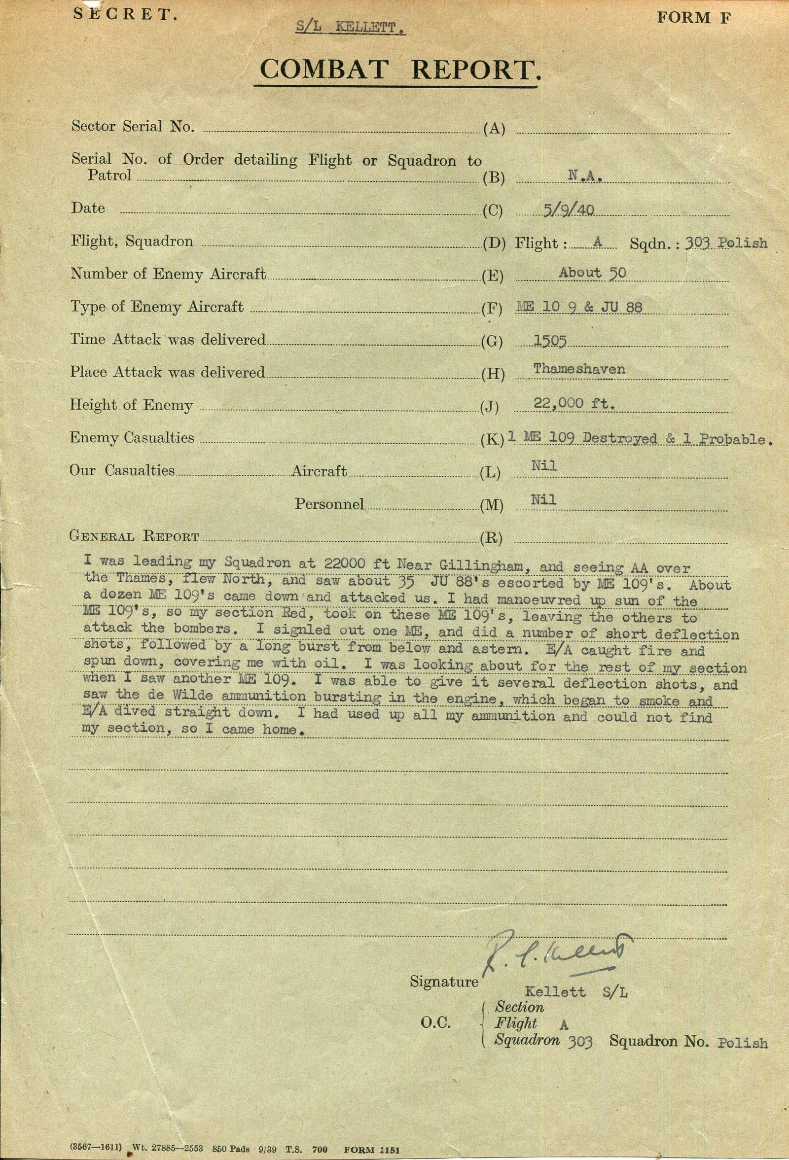 KELLETT RONALD: (1909-1998) (1 of 1)