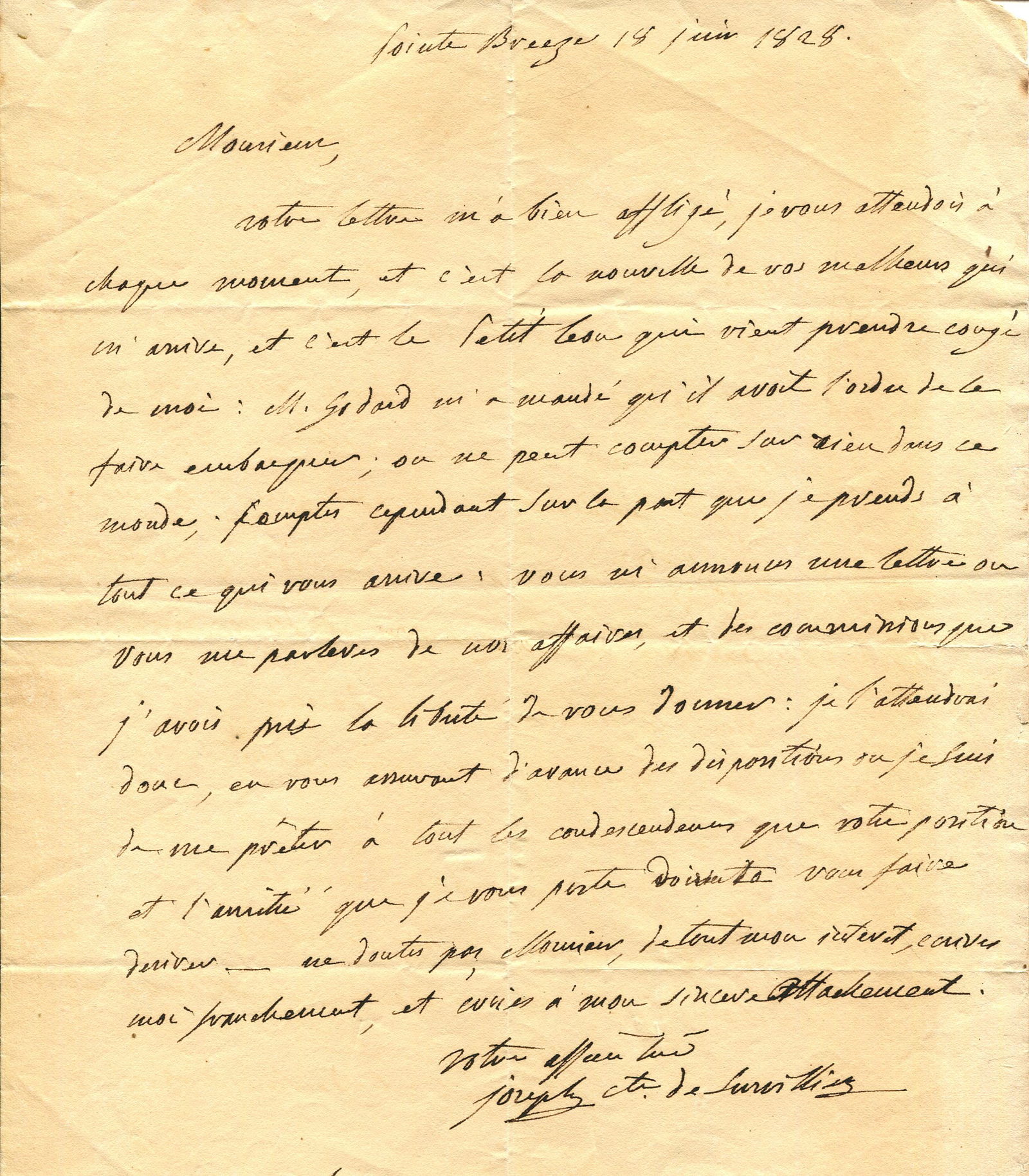 BONAPARTE JOSEPH: (1768-1844) (1 of 1)