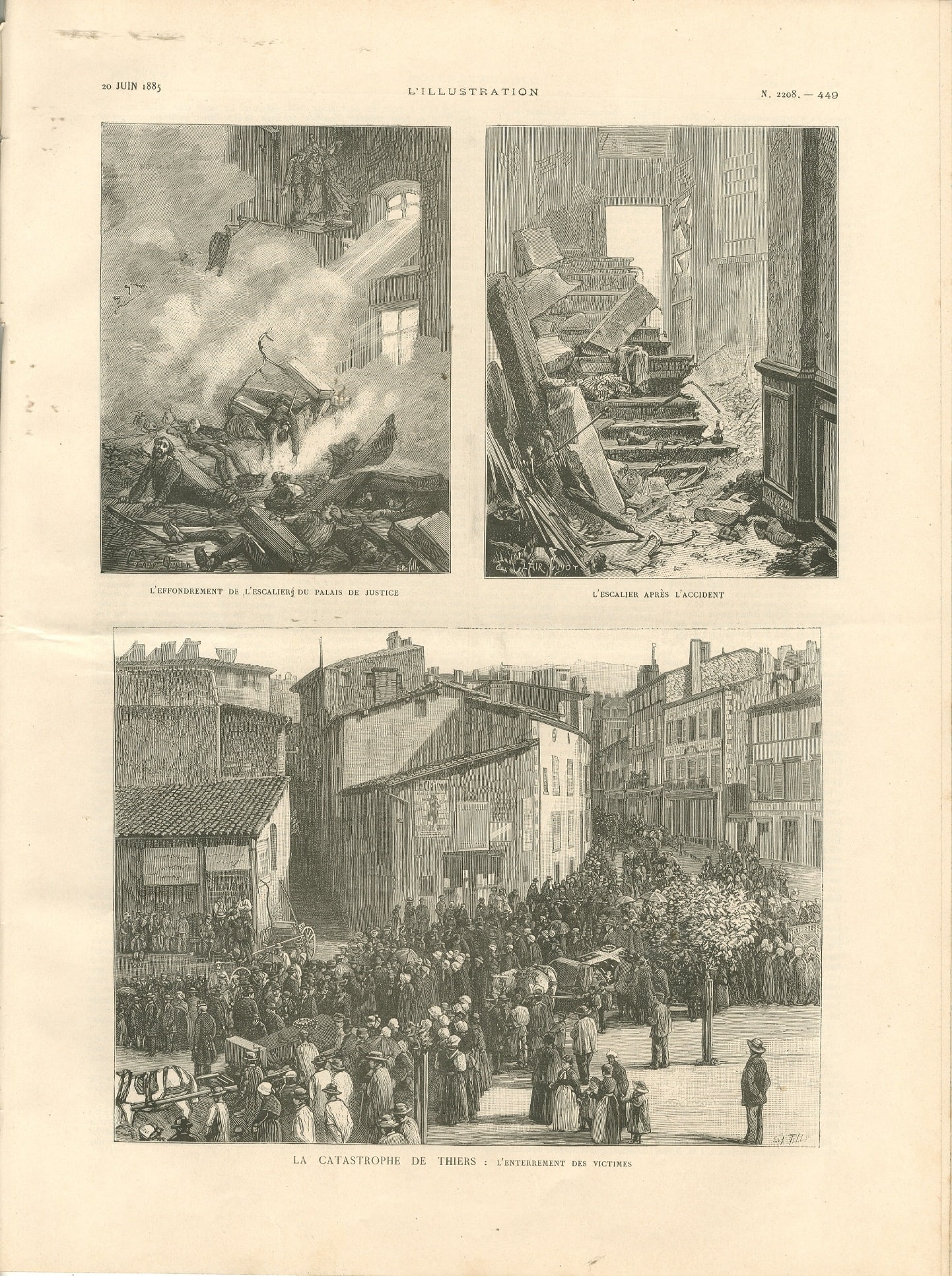 ALEXANDER III: (1845-1894): ALEXANDER III: (1845-1894) Emperor of Russia 1881-94. Attractive signed printed large folio copy of L´Illustration Journal Universel, French weekly edition, sixteen pages, 9th May 1885, signed by