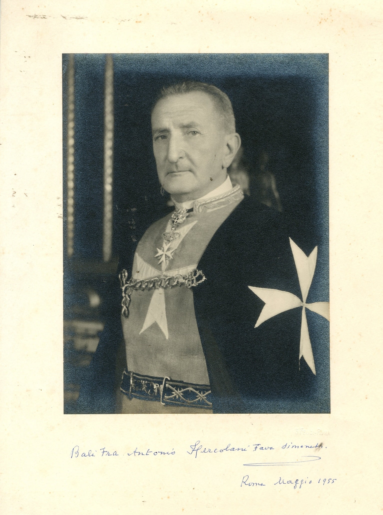 ORDER OF MALTA - HERCOLANI FAVA SIMONETTI ANTONIO: (1883-1962) (1 of 1)