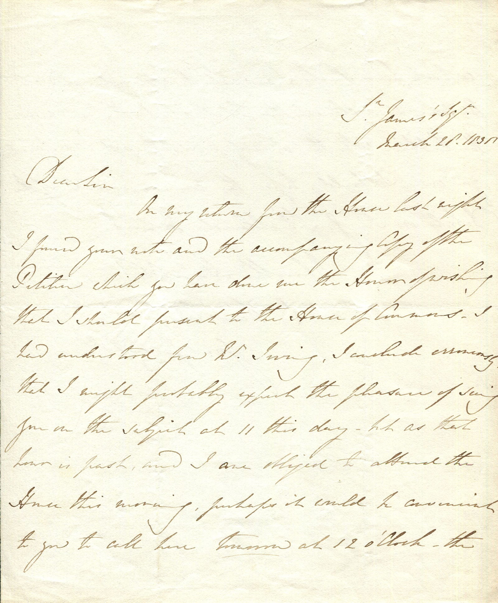 DERBY EARL OF: (1799-1869) (1 of 2)