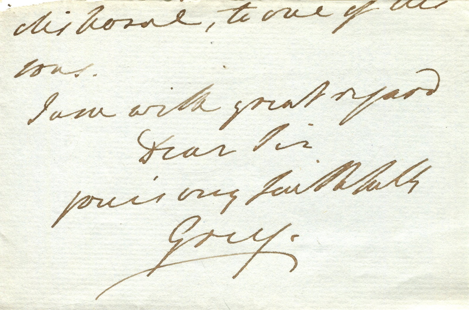 BRITISH PRIME MINISTERS: (x10): BRITISH PRIME MINISTERS: Selection of signed pieces, cards, album pages, Free Front envelope panels etc., by various British Prime Ministers comprising Viscount Sidmouth, Earl Grey, Viscount Melbourne