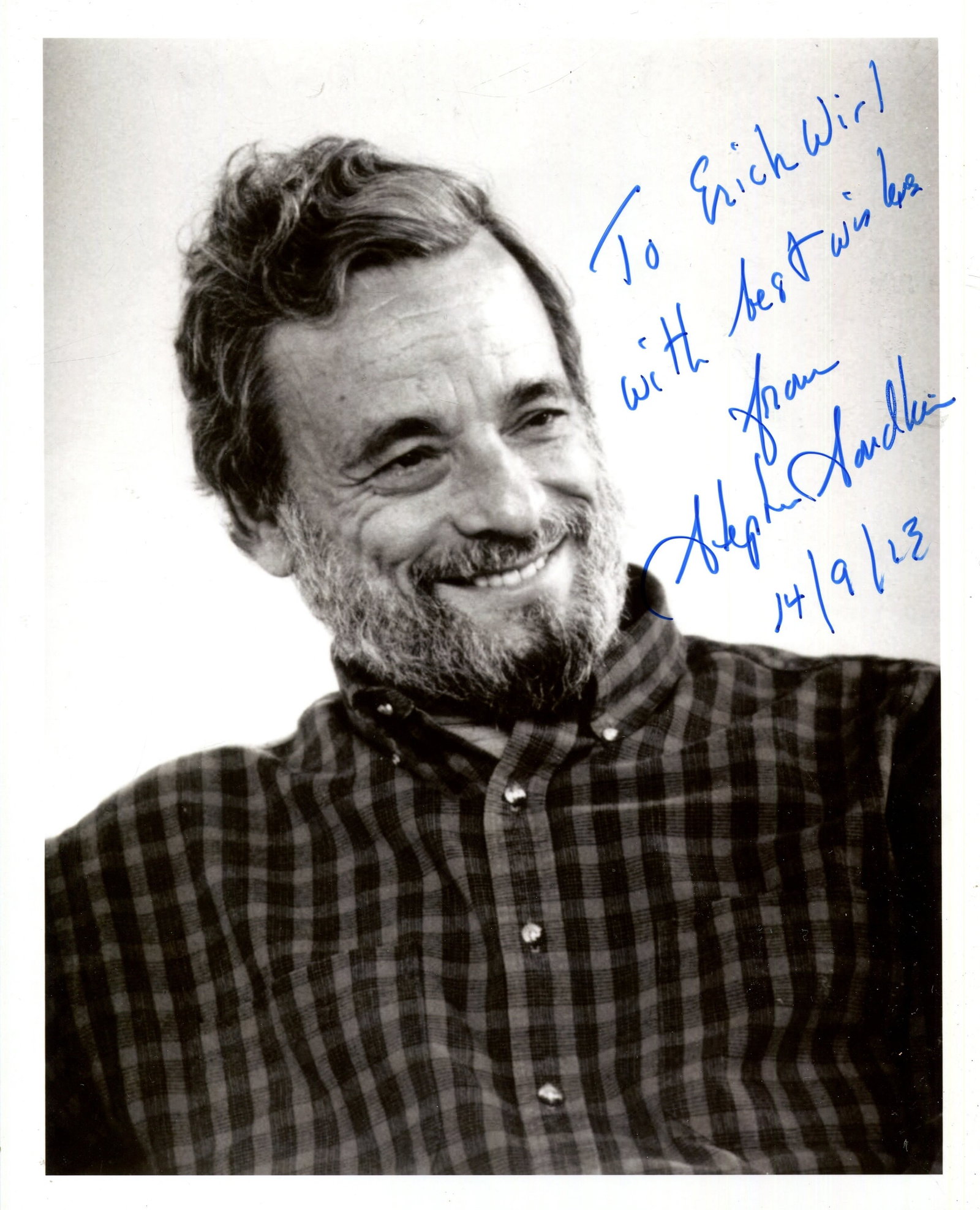 SONDHEIM STEPHEN: (1930-2021) (1 of 1)
