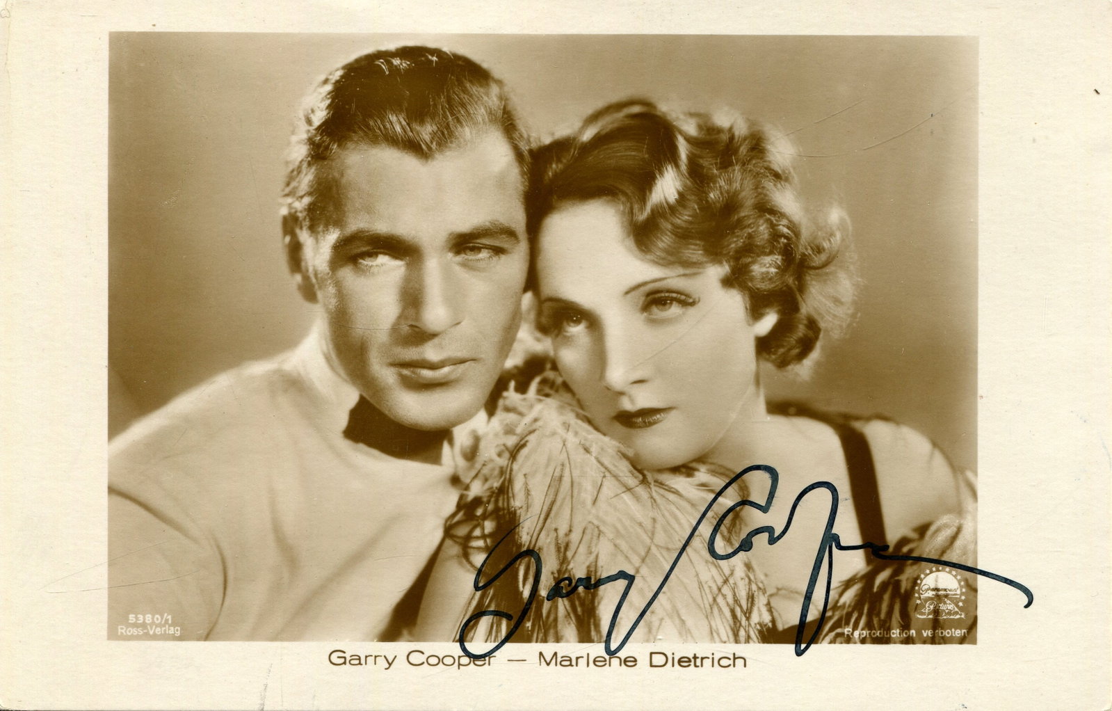 COOPER GARY: (1901-1961): COOPER GARY: (1901-1961) American actor, Academy Award winner for Best Actor in 1941 for his role as Sergeant Alvin York in Sergeant York, and the recipient of an Honorary Academy Award in 1961.