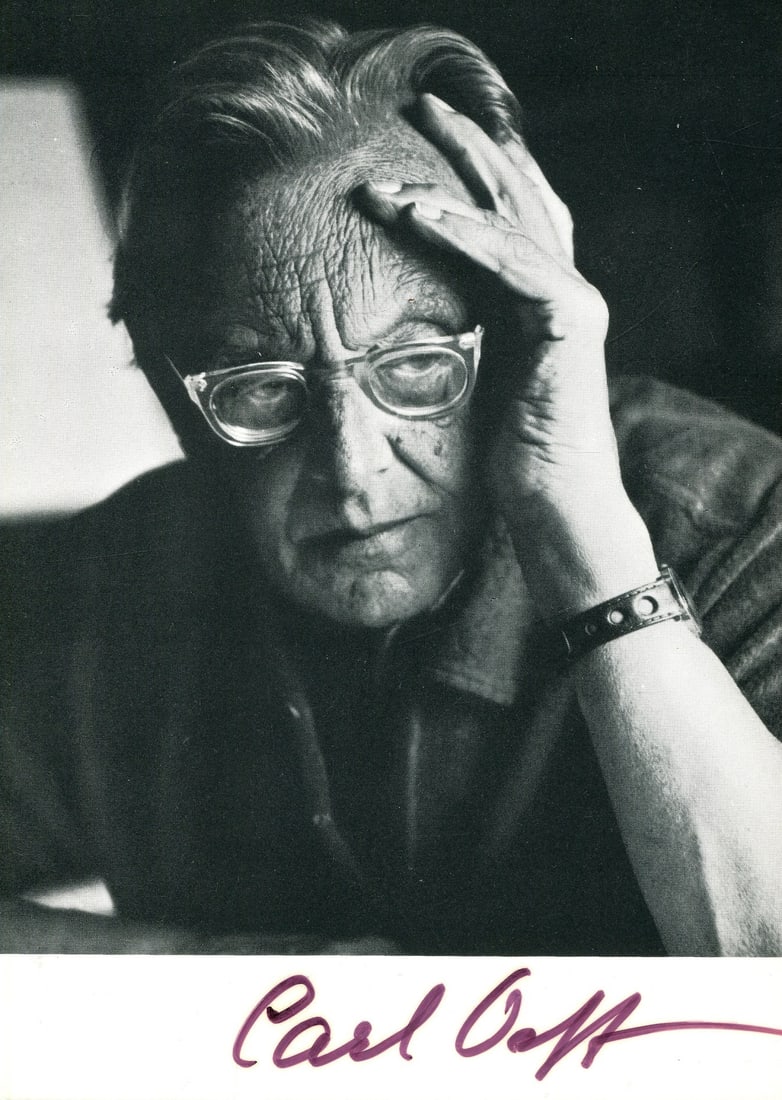 ORFF CARL: (1895-1982) (1 of 1)
