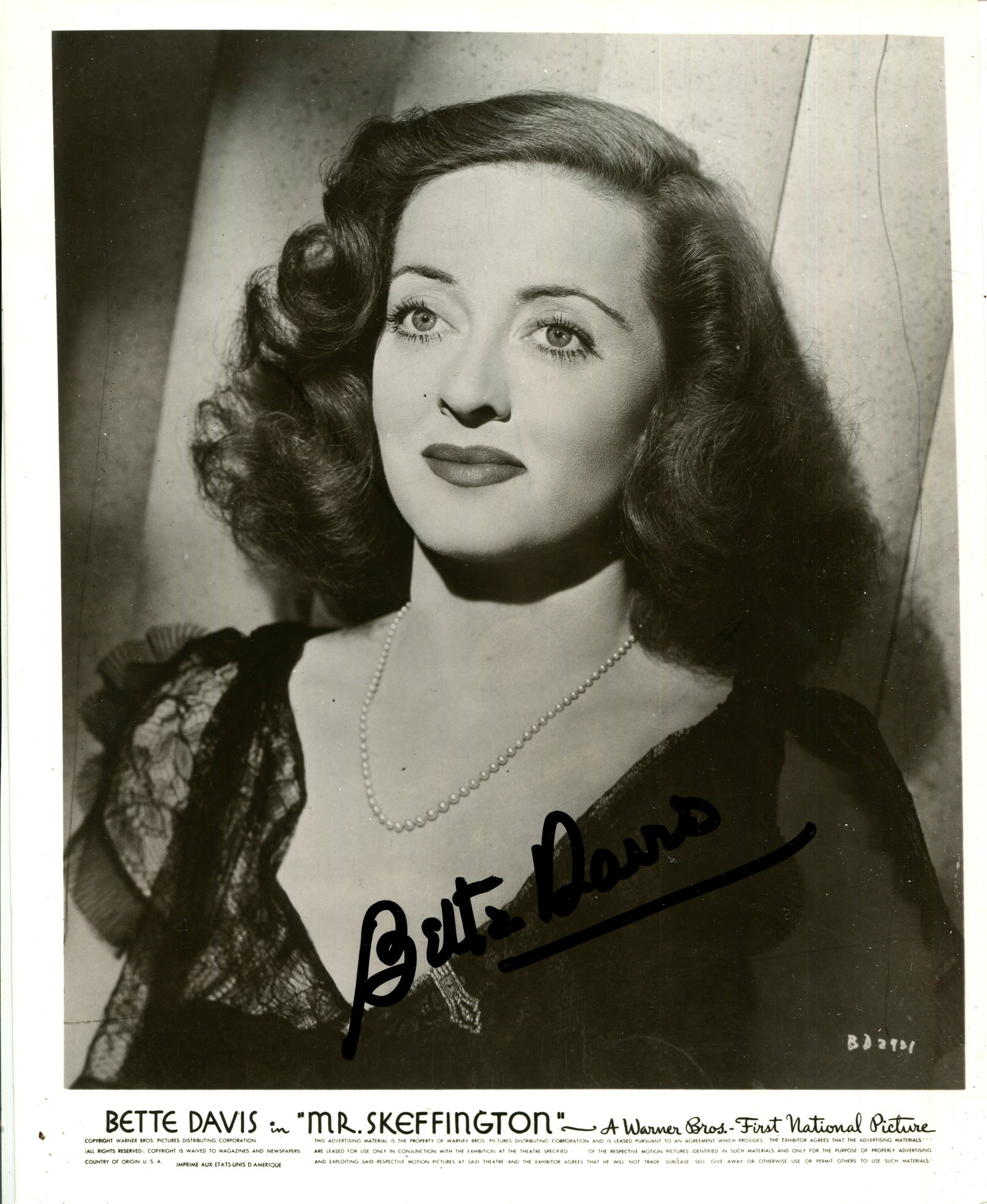DAVIS BETTE: (1908-1989) (1 of 1)