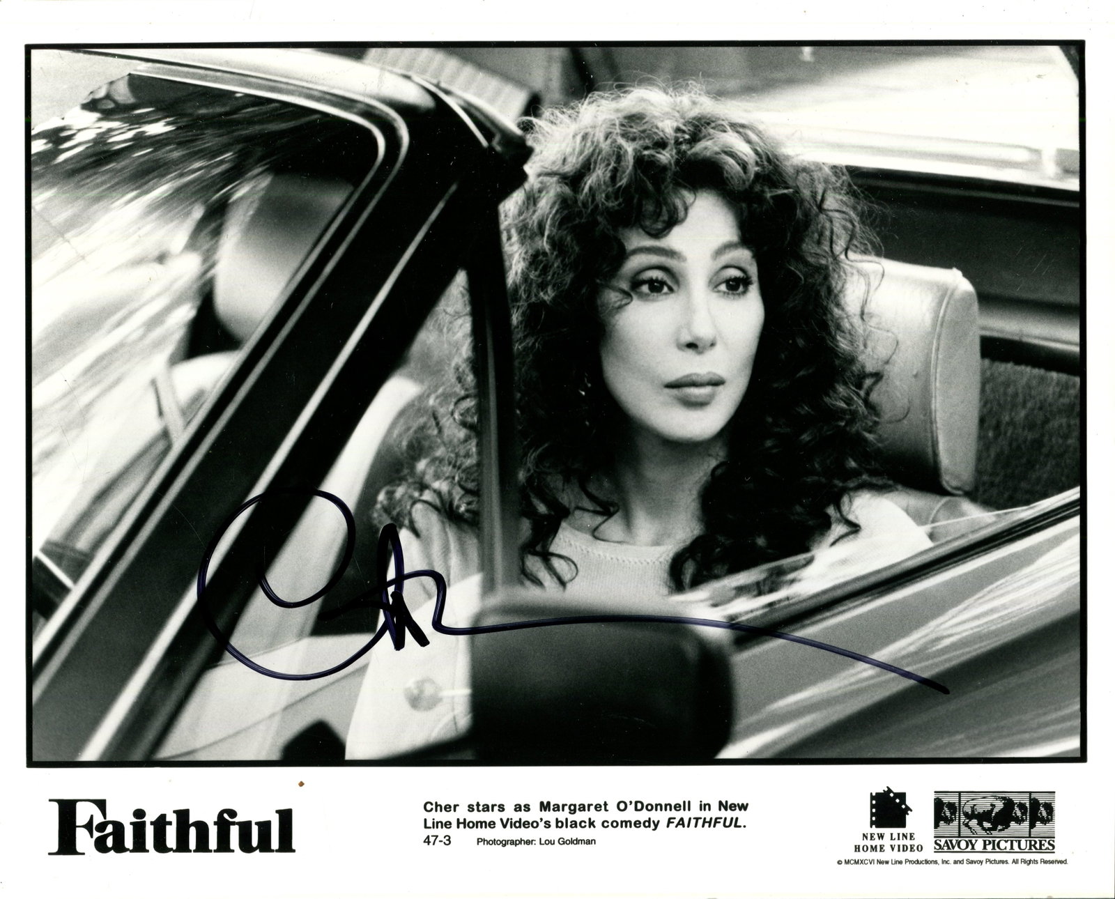 CHER: (1946- ): CHER: (1946- ) American singer and actress. Her real name being Cherilyn Sarkisian. Also known as the ''Goddess of Pop''. Academy Award winner for Best Actress in 1987 for her role as Loretta Castorin