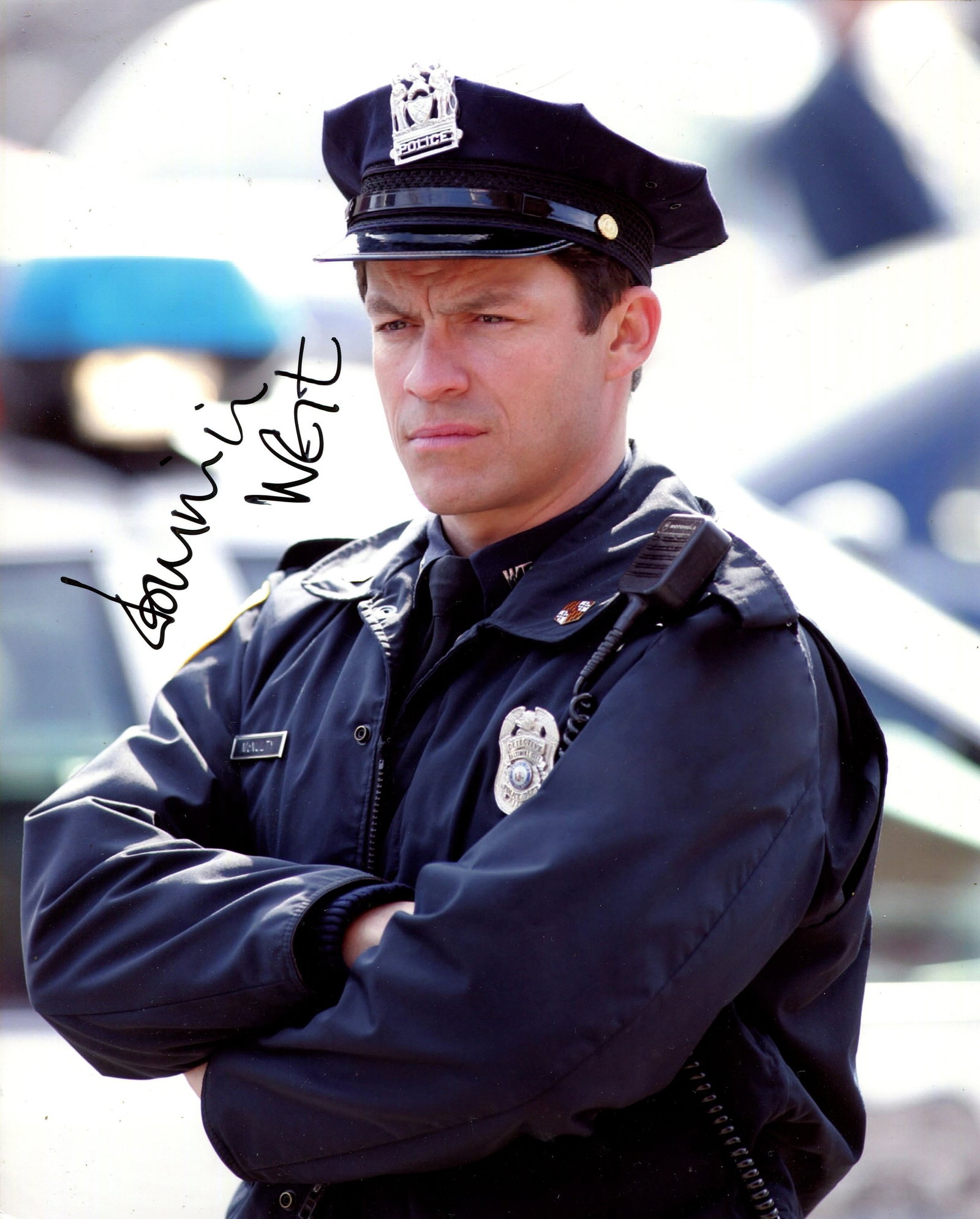 THE WIRE: (x6): THE WIRE: Small selection of signed colour 8 x 10 photographs by various main cast members of the American crime drama television series The Wire (2002-08) comprising Dominic West (Detective Jimmy