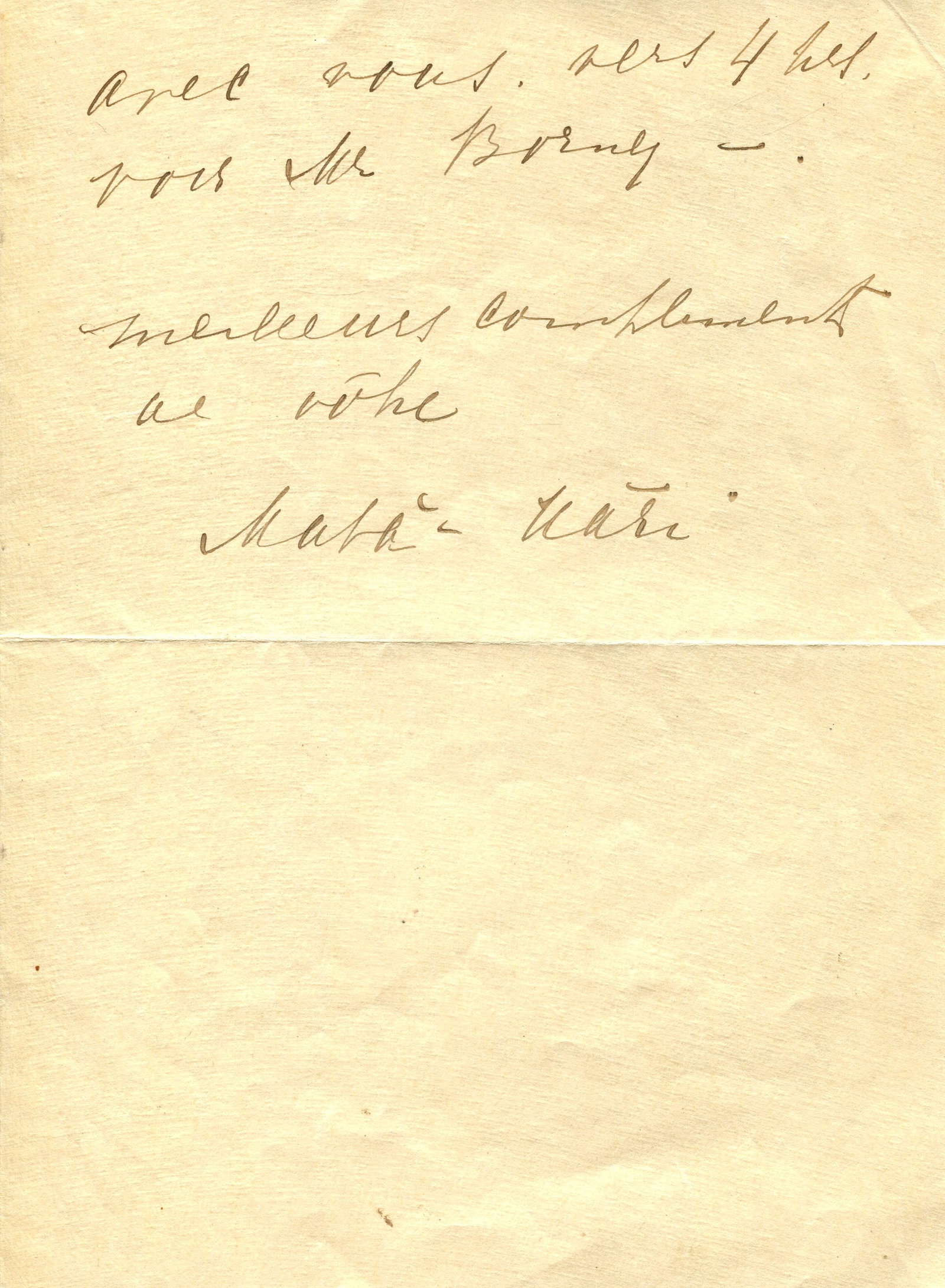 MATA HARI: (1876-1917) - 2