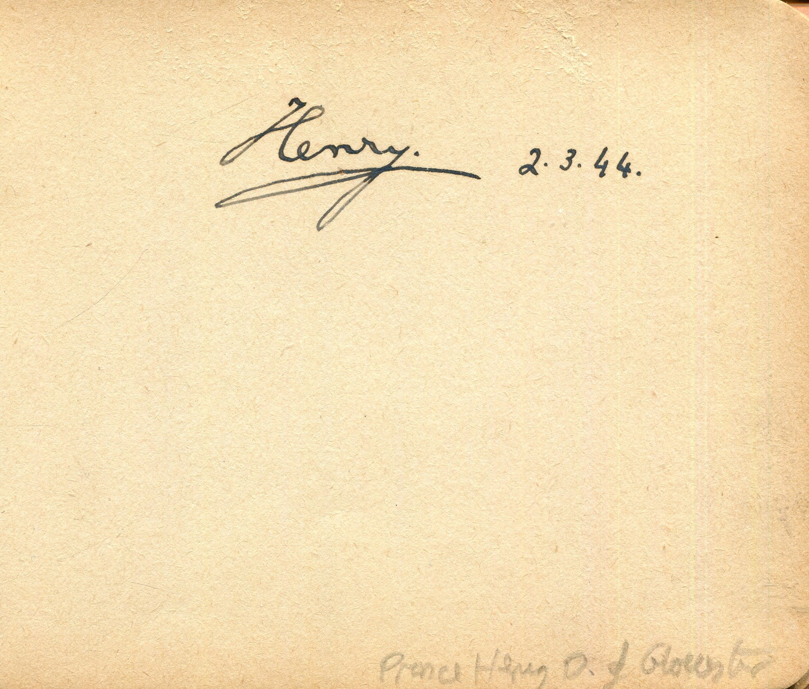 AUTOGRAPH ALBUM: - 3