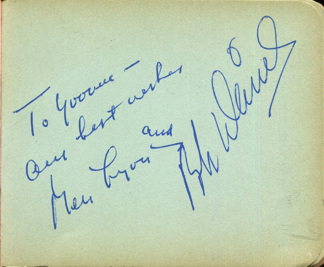 AUTOGRAPH ALBUM: - 6
