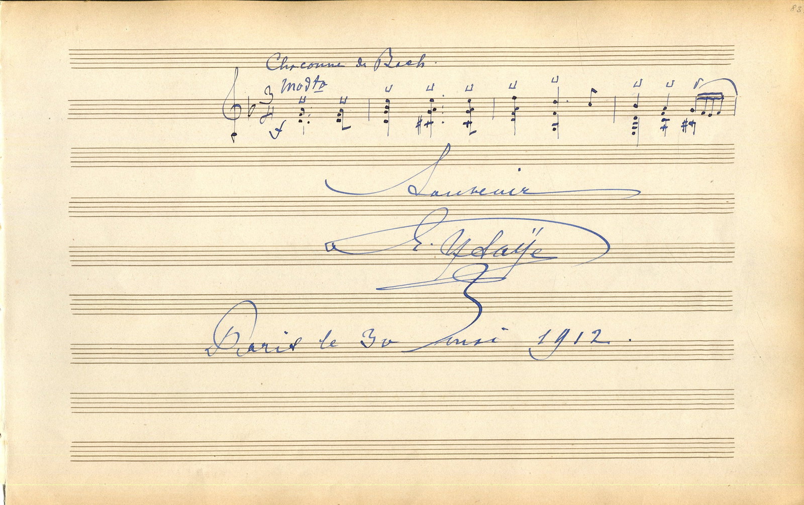 FAURE GABRIEL & YSAYE EUGENE: - 2