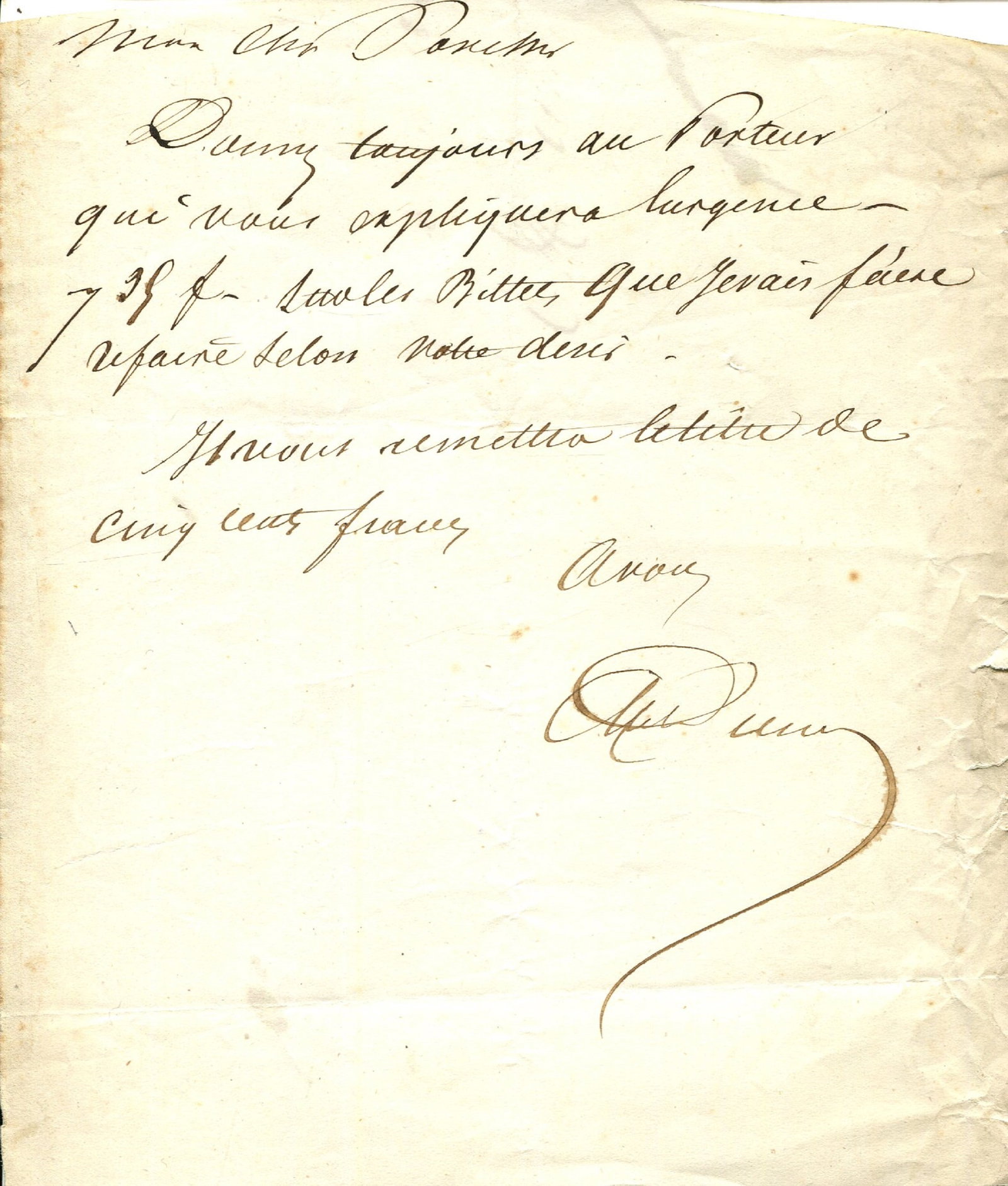 DUMAS ALEXANDRE Pere: (1802-1870) (1 of 1)