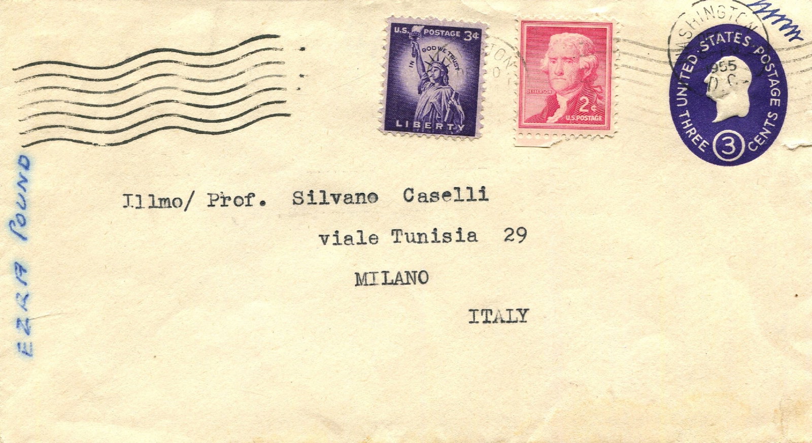 POUND EZRA: (1885-1972) - 2