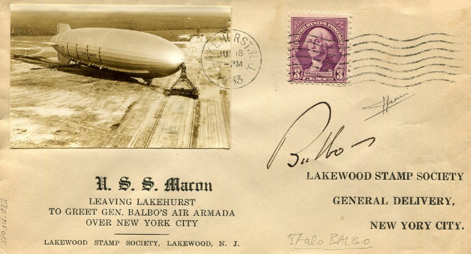 BALBO ITALO: (1896-1940): BALBO ITALO: (1896-1940) Italian Politician, the heir apparent to Italian dictator Benito Mussolini. Balbo served as Minister of the Air Force 1929-33 and did towards popularising aviation in Italy