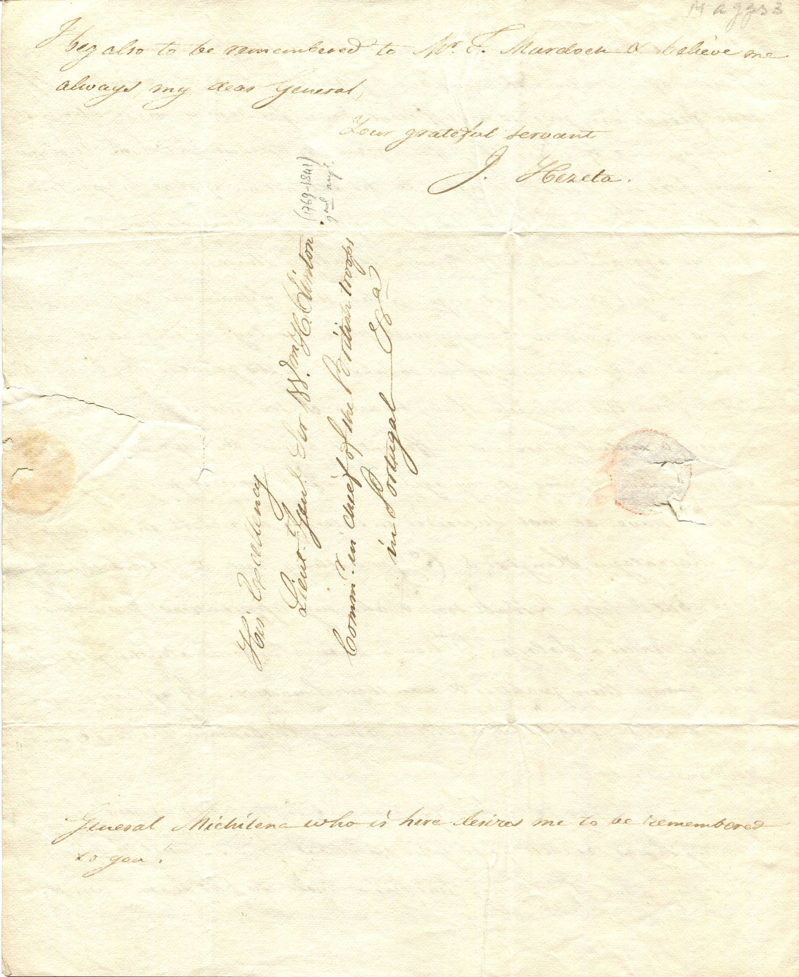 HEZETA JOSE: (1788-1862) - 4