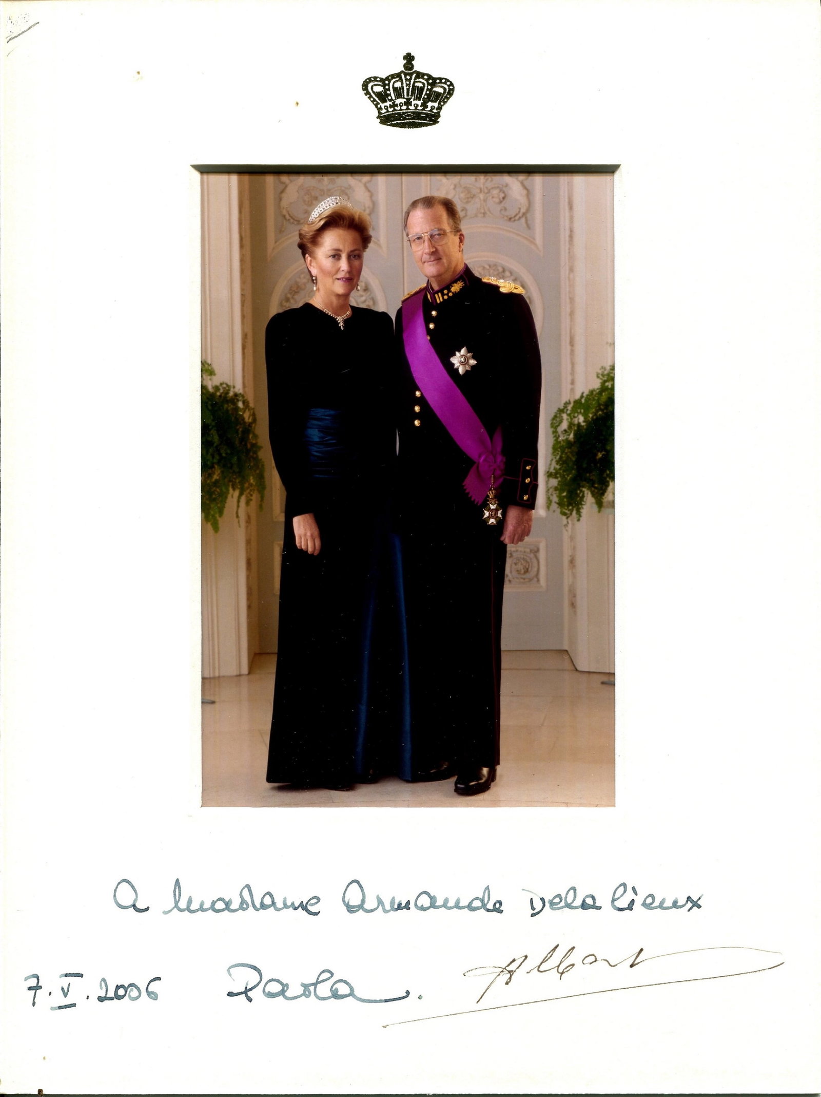 ALBERT II: (1934- ) & PAOLA (1937- ) (1 of 1)