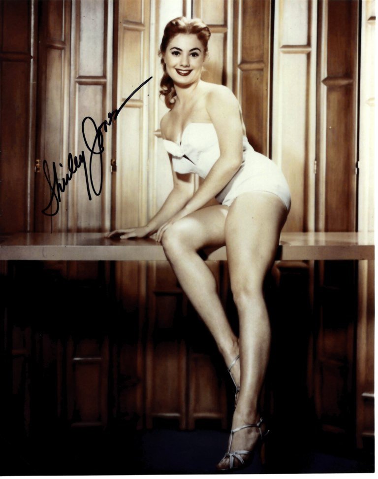 ACTRESSES: Selection of signed 8 x 10 photographs by: ACTRESSES: Selection of signed 8 x 10 photographs by various film actresses comprising Shirley Jones, Linda Cristal, Teri Garr, Jane Greer and Julie Newmar. Each of the images show the actresses in gl