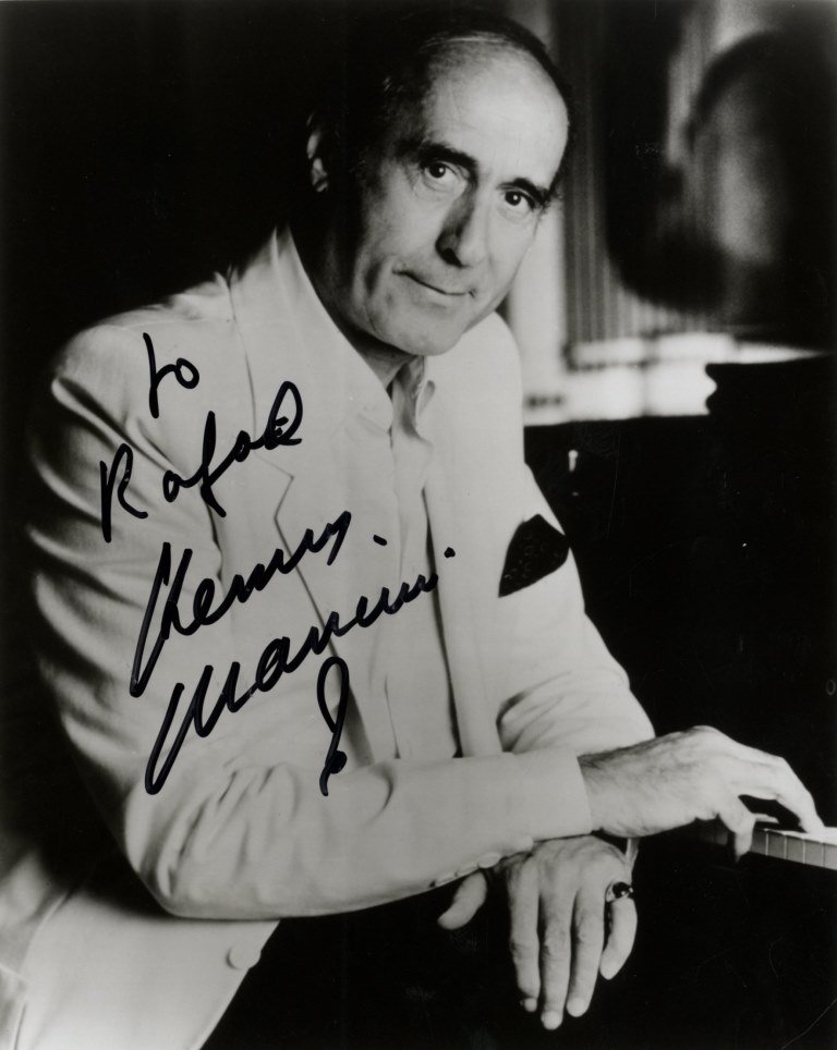 CLASSICAL MUSIC: Selection of signed 8 x 10 photographs: CLASSICAL MUSIC: Selection of signed 8 x 10 photographs and slightly smaller by various classical musicians and composers, some of film scores, comprising Henry Mancini, Galt Macdermot, John Williams,