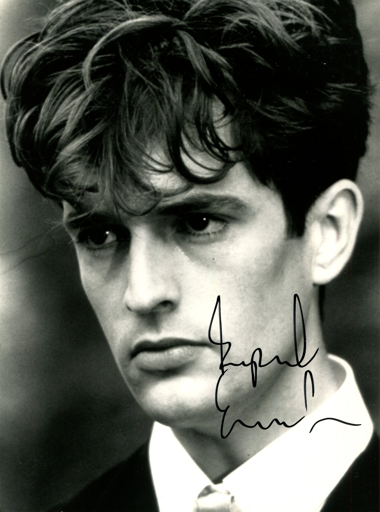 ACTORS: (x11): ACTORS: An excellent selection of signed 7 x 9.5 photographs by various film actors comprising Rupert Everett, Gregory Peck, George Chakiris (in costume from his Oscar winning role as Bernardo,