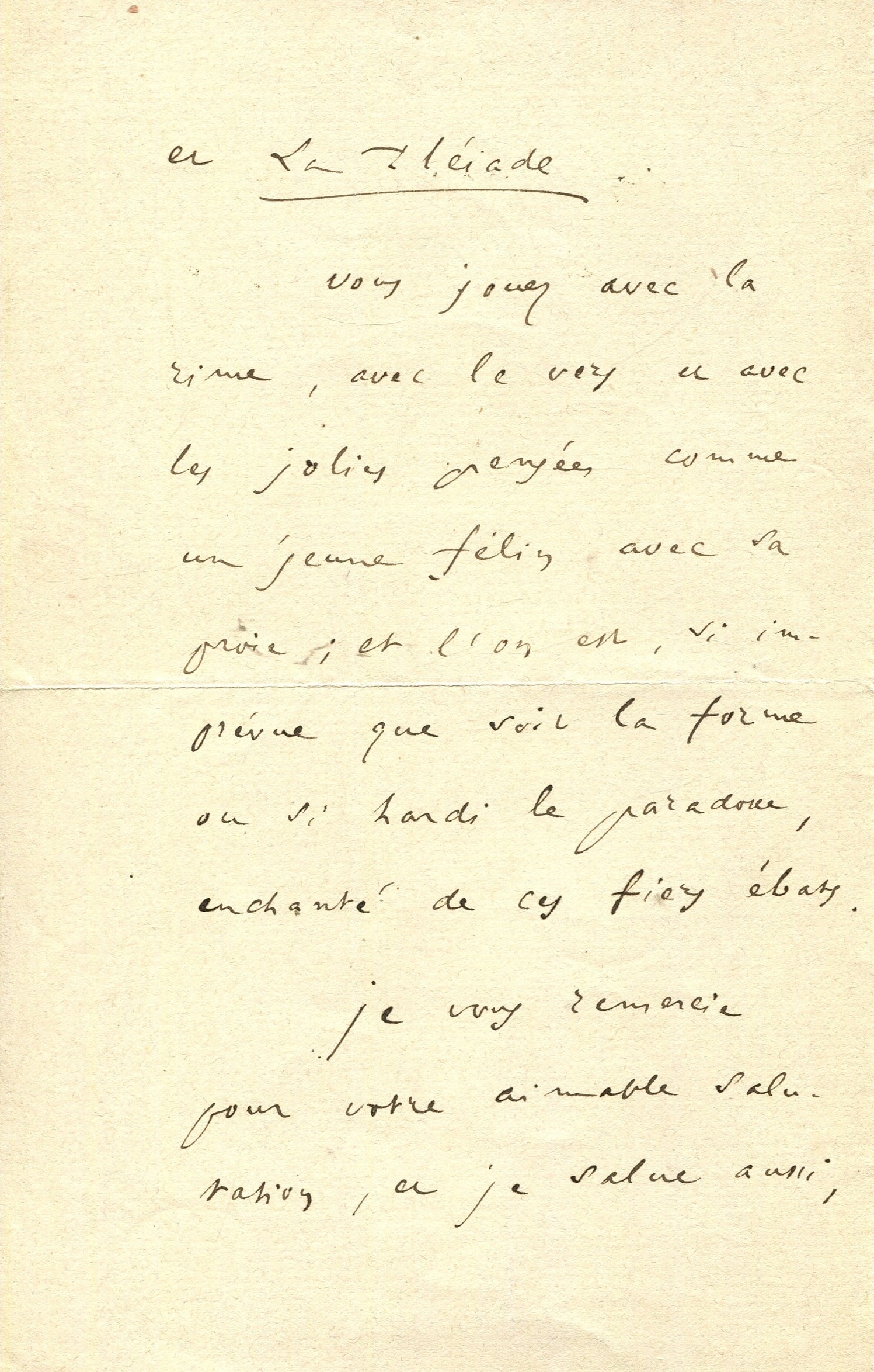MISTRAL FREDERIC: (1830-1914) - 2