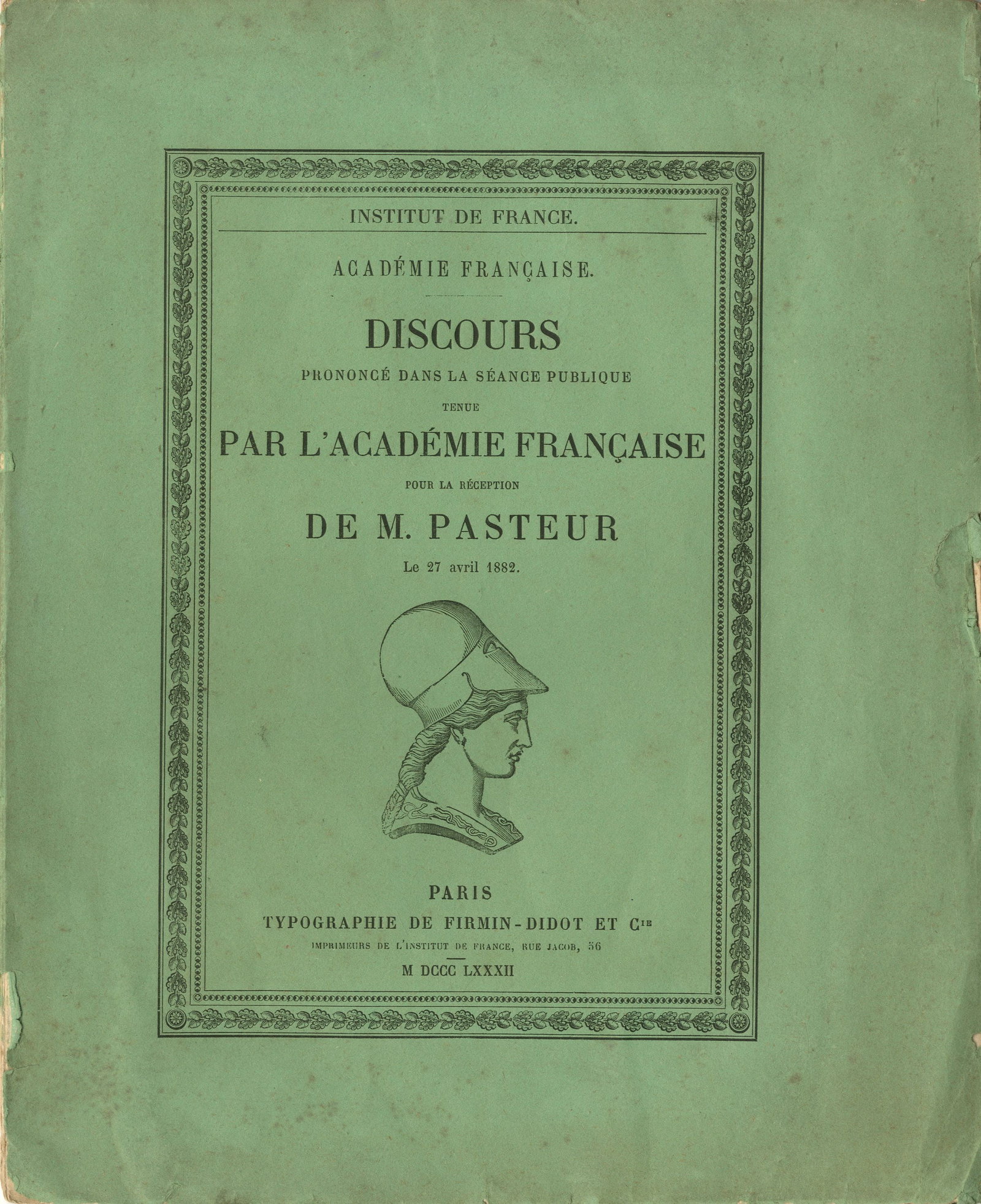 PASTEUR LOUIS: (1822-1895) - 2