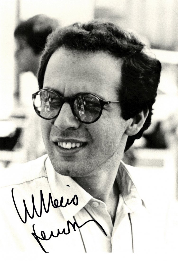 FILM DIRECTORS: Selection of signed 5 x 7 photographs a: FILM DIRECTORS: Selection of signed 5 x 7 photographs and slightly smaller (1), by various film directors including Stanley Donen, Giuseppe Tornatore, Werner Hertzog, Bernardo Bertolucci, Peter Yates,