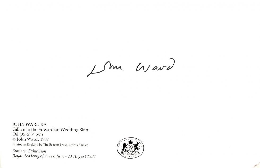 ARTISTS: Selection of signed colour postcards, each: ARTISTS: Selection of signed colour postcards, each being reproductions of paintings and artwork, by various artists comprising John Ward, Theo Crosby, June Mendoza, Peter Blake, James Marsh, Leon Kos