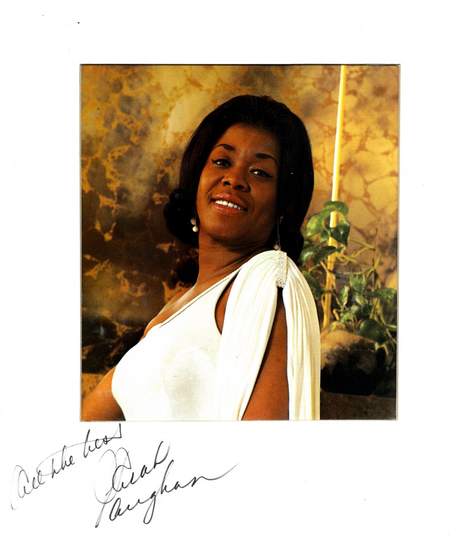 JAZZ: A good selection of signed photographs of various: JAZZ: A good selection of signed photographs of various sizes (10.5 x 11.5 and slightly larger etc.) by various jazz musicians comprising Count Basie, Stan Kenton, Woody Herman (2), Oscar Peterson, Bu