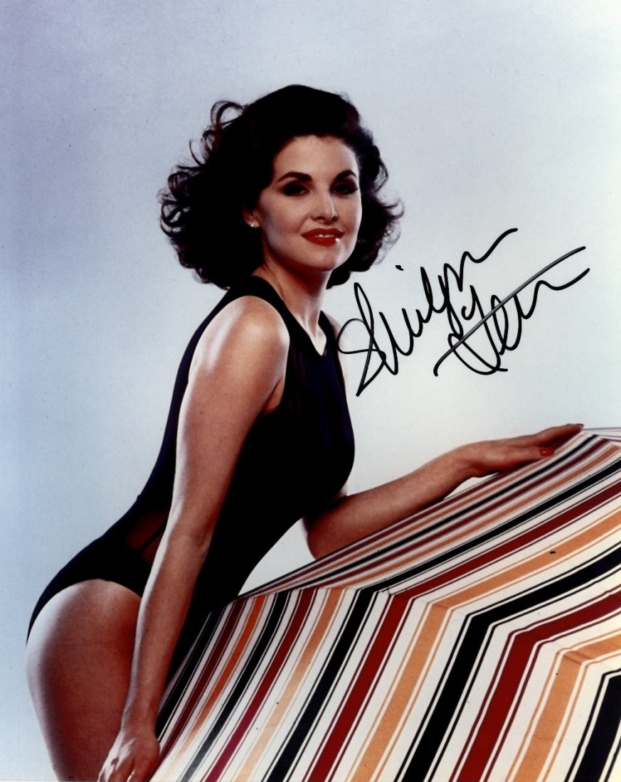 ACTRESSES: Selection of signed colour 8 x 10: ACTRESSES: Selection of signed colour 8 x 10 photographs and slightly larger (1) by various actresses including Jacqueline Bisset, Mia Farrow, Juliet Landau, Alexandra Bastedo, Jennifer Beals, Elizabe