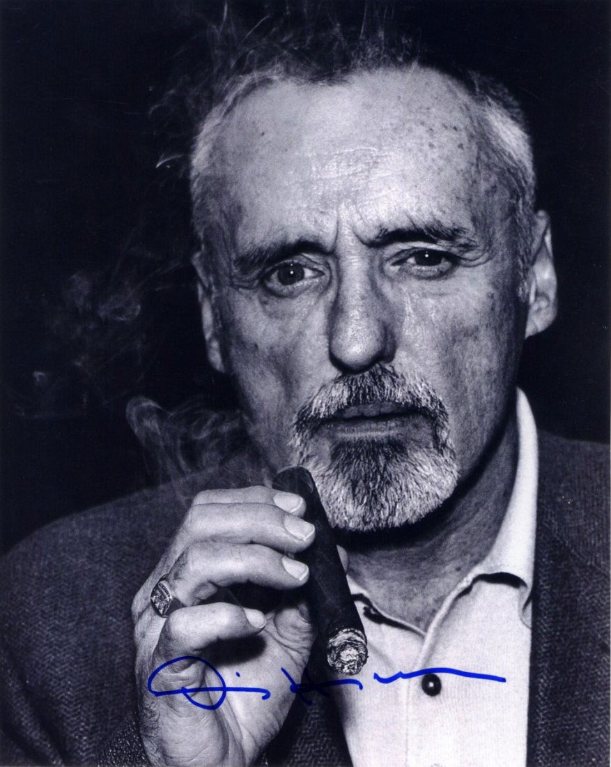 ACTORS: Selection of signed 8 x 10 photographs by: ACTORS: Selection of signed 8 x 10 photographs by various film actors including Dennis Hopper, Johnny Depp, James Gandolfini, Patrick Swayze, Eli Wallach etc. Most of the images are colour and all are