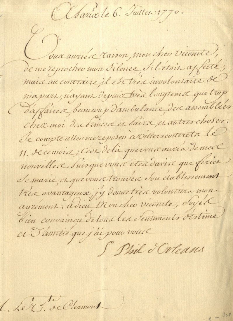 LOUIS PHILIPPE II: (1747-1793) Duke of Orleans. The (1 of 1)