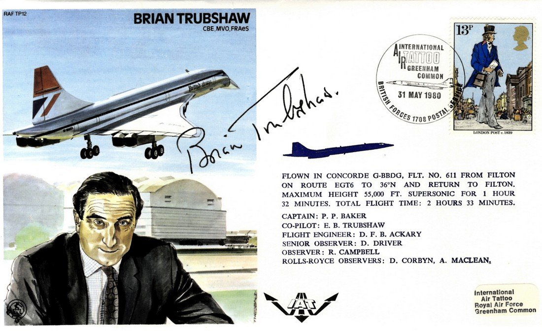 TRUBSHAW BRIAN: (1924-2001) British Test Pilot, the (1 of 1)