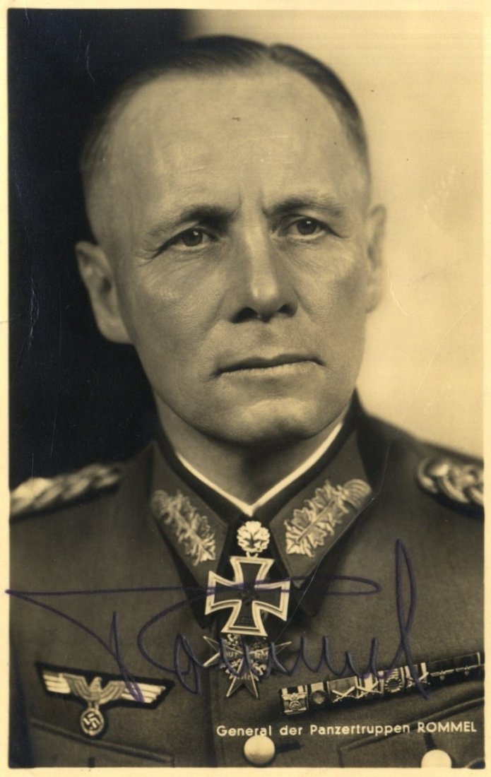 ROMMEL ERWIN: (1891-1944) German Field Marshal of World (1 of 1)